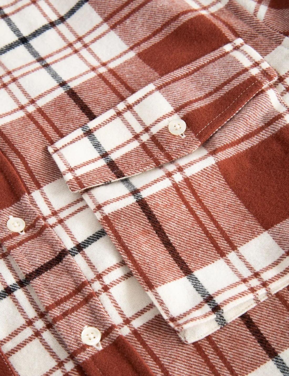 Alaska Shirt (Burnt Red)