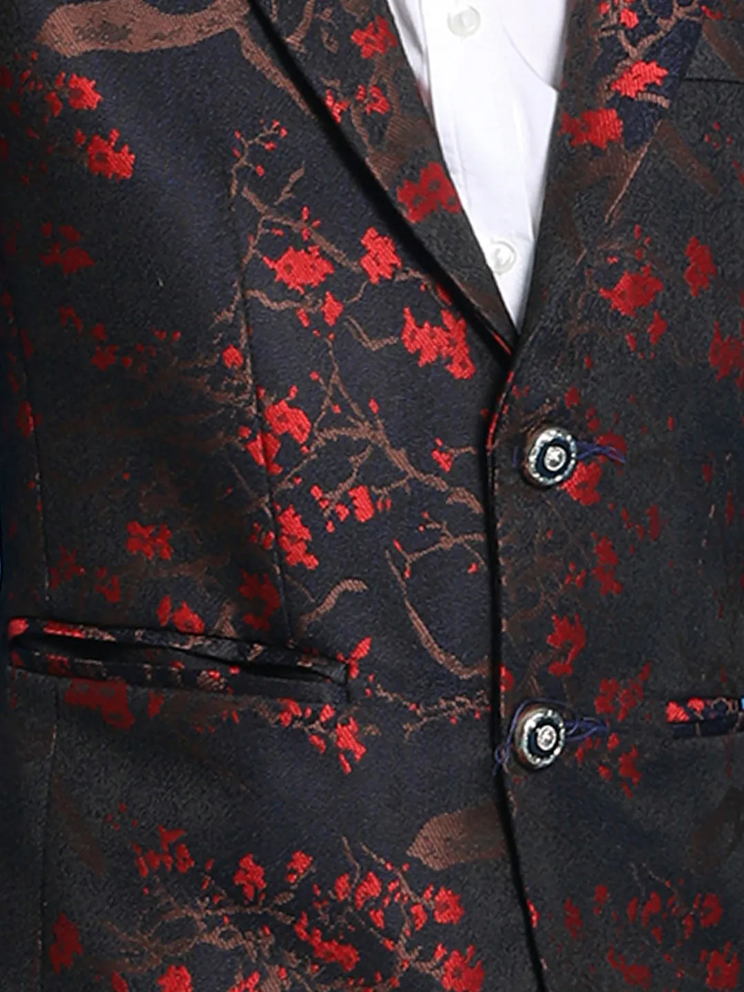 Boy's Maroon Blazer - Vastramay Boys