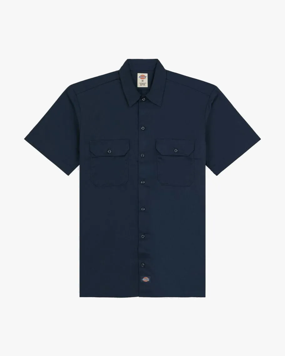 Dickies Recycled S/S Work Shirt - Dark Navy
