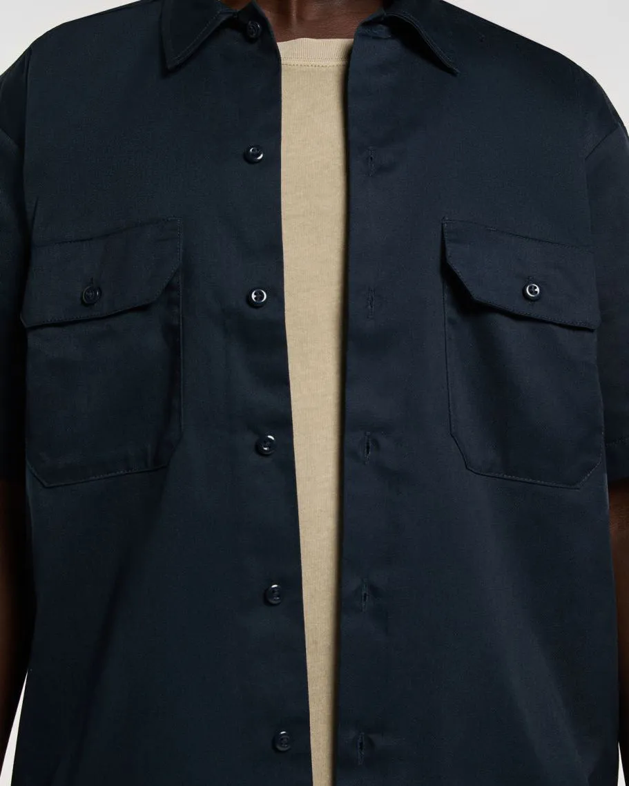 Dickies Recycled S/S Work Shirt - Dark Navy