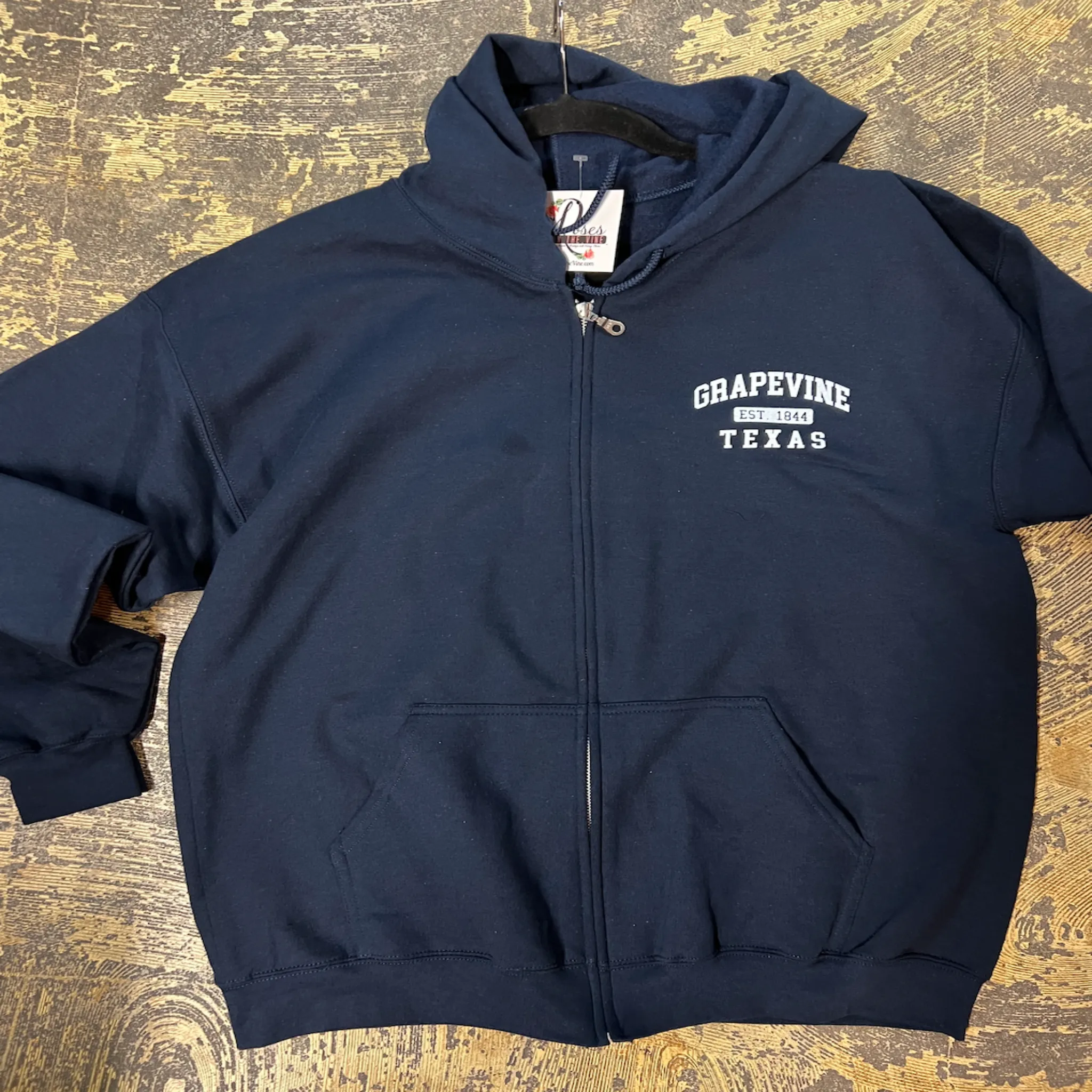 Grapevine Zipper Hoodies