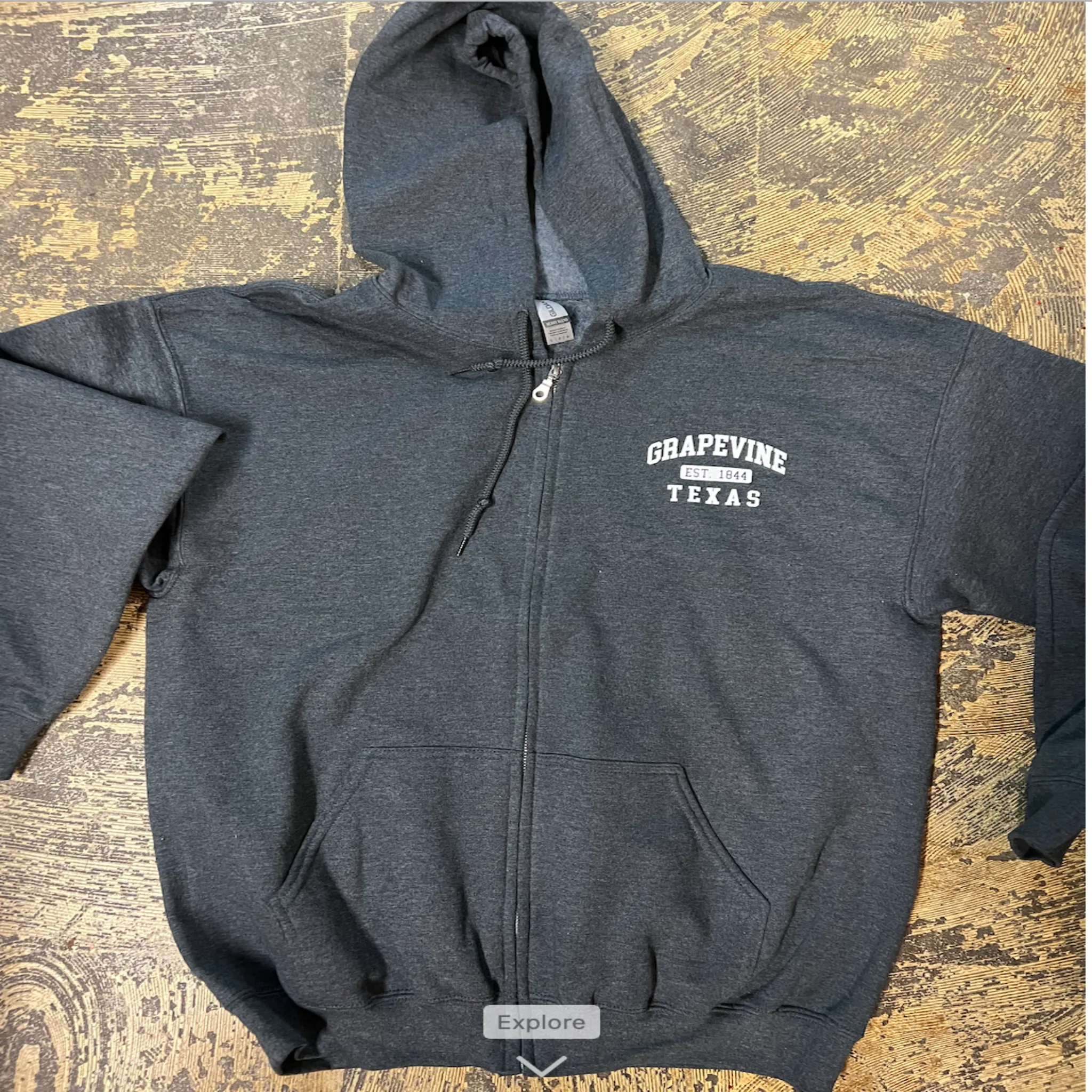 Grapevine Zipper Hoodies