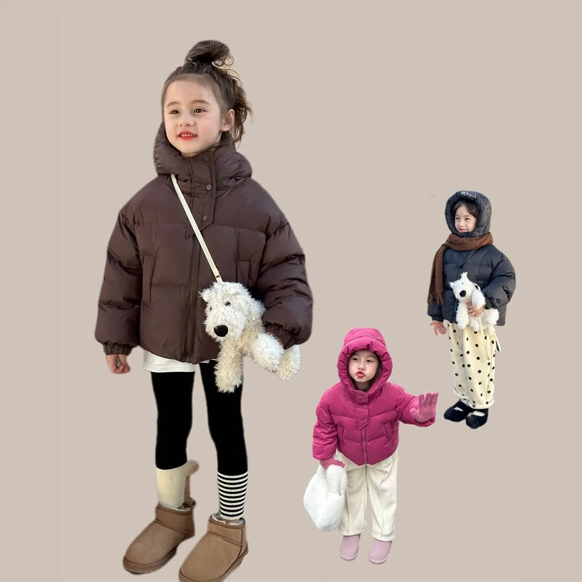 Harper Minimalist Warm Down Jacket