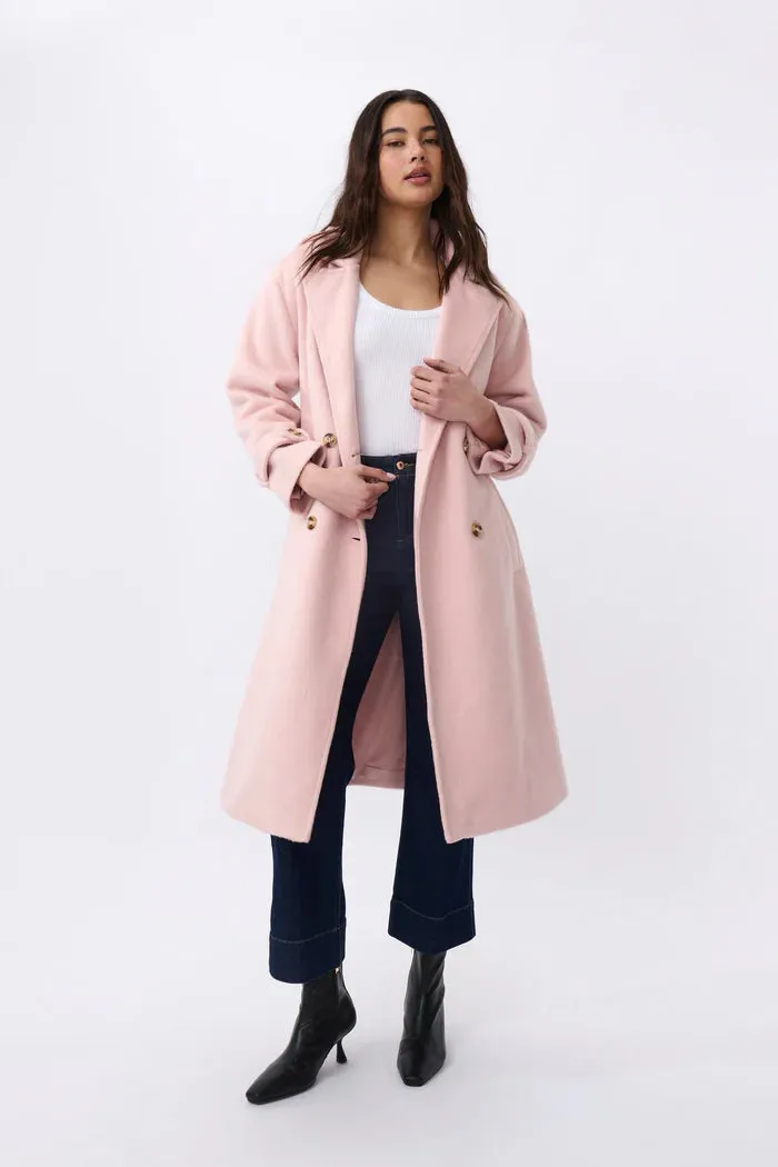 Kireina Jasmine Coat Soft Pink