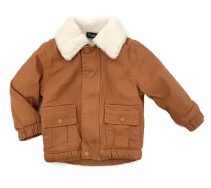 Little Bipsy - Sherpa Lined Jacket in Camel
