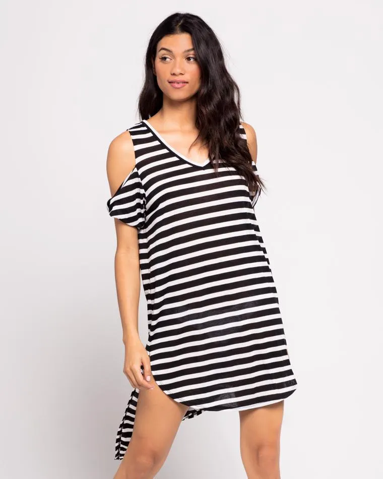May's Cover Up (Domino Stripe)