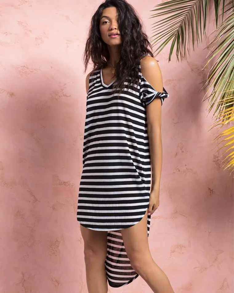May's Cover Up (Domino Stripe)