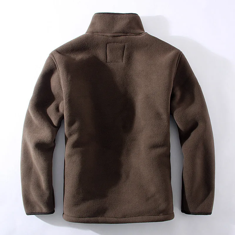Outdoor Men's Fleece Warm Jacket
