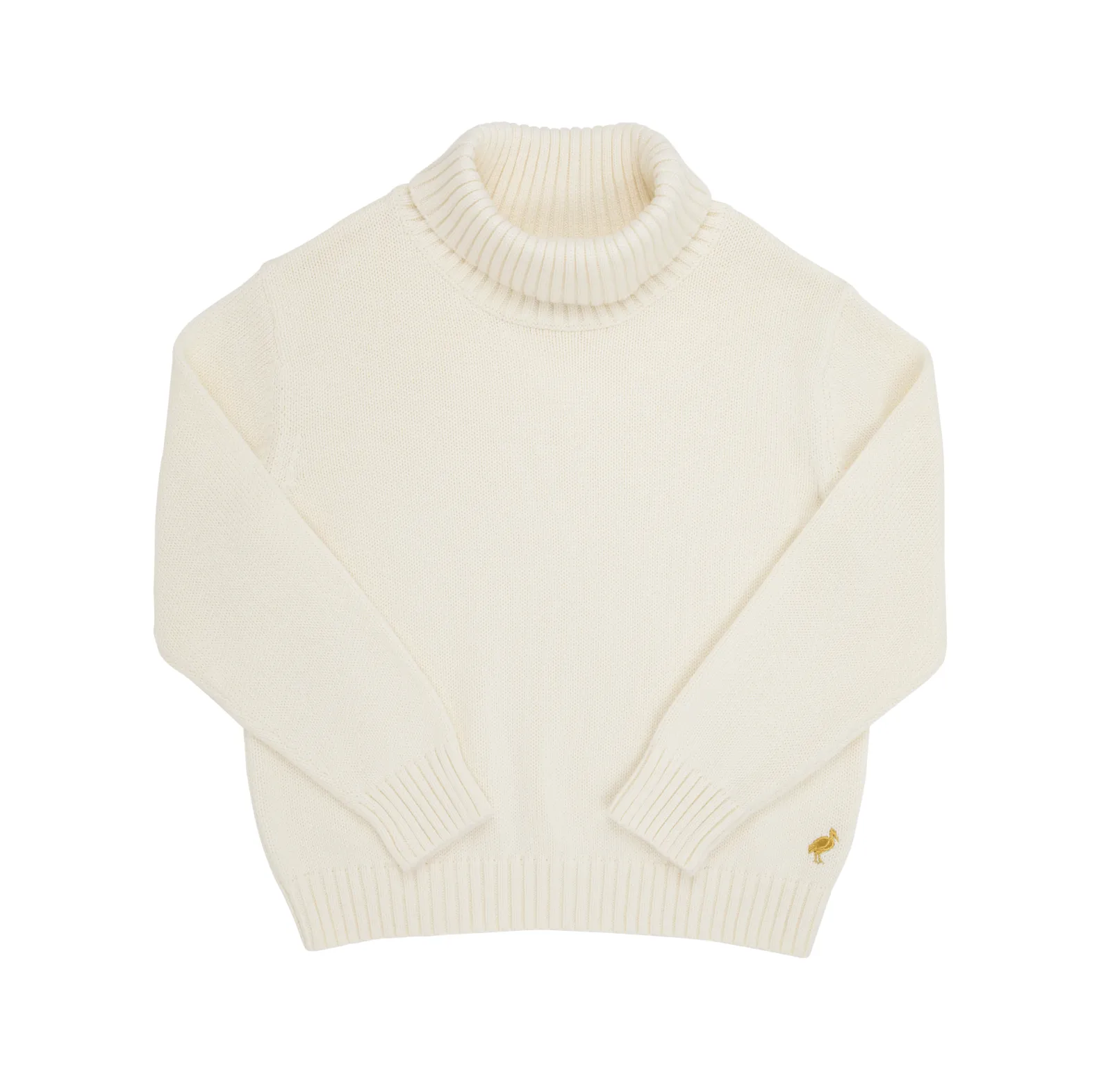 Palmetto Pearl/Gold Townsend Turtleneck Sweater