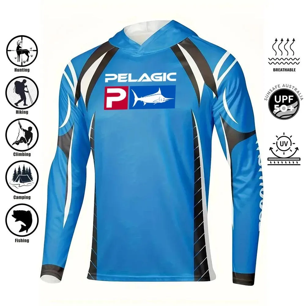 Pelagic Performance Fishing Hoodie Summer 2024
