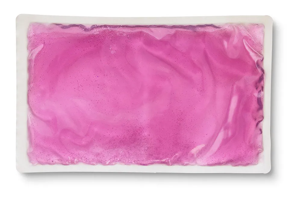 PERSONALIZED Reusable Cloth-Backed Hot/Cold Gel Pack, 6" x 10" - Violet