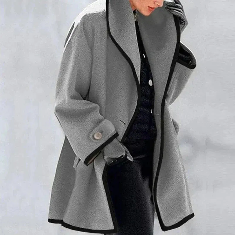Stella I Trendy Double-Breasted Jacket
