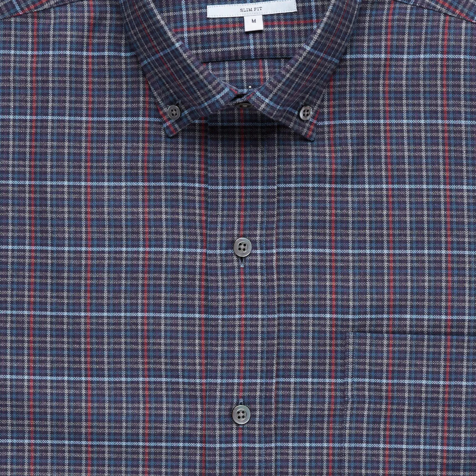 The Navy Palmyra Check Casual Shirt