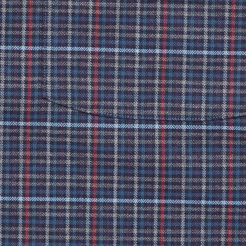 The Navy Palmyra Check Casual Shirt