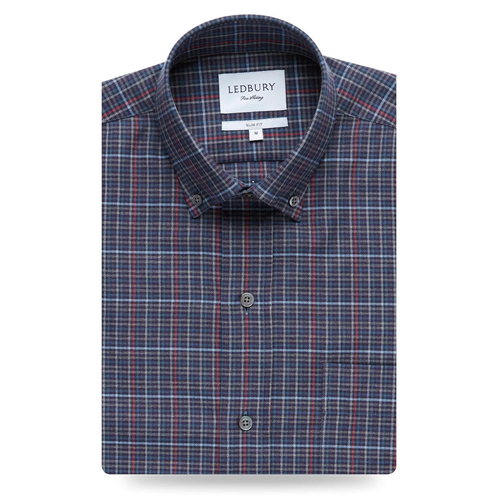 The Navy Palmyra Check Casual Shirt