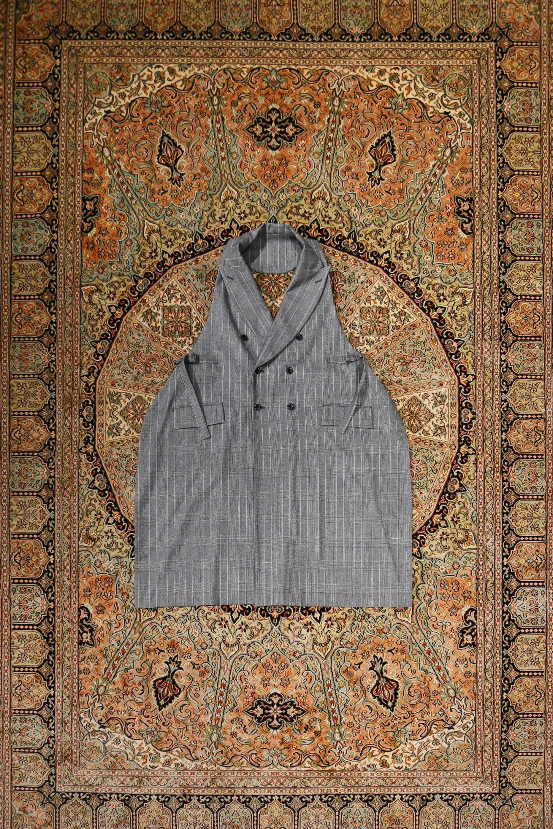 UJOH Tailored Flare Vest (GRAY)