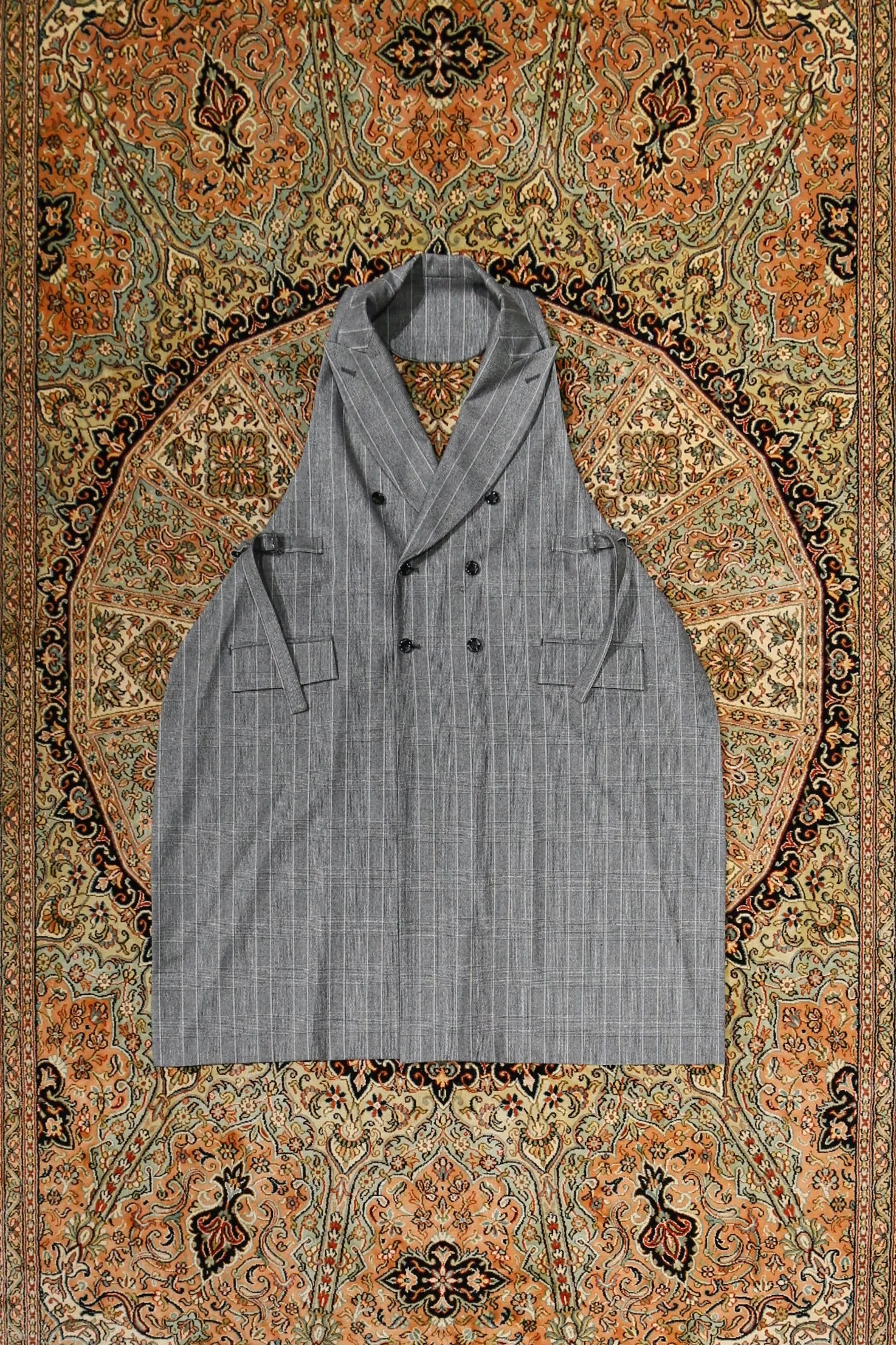 UJOH Tailored Flare Vest (GRAY)