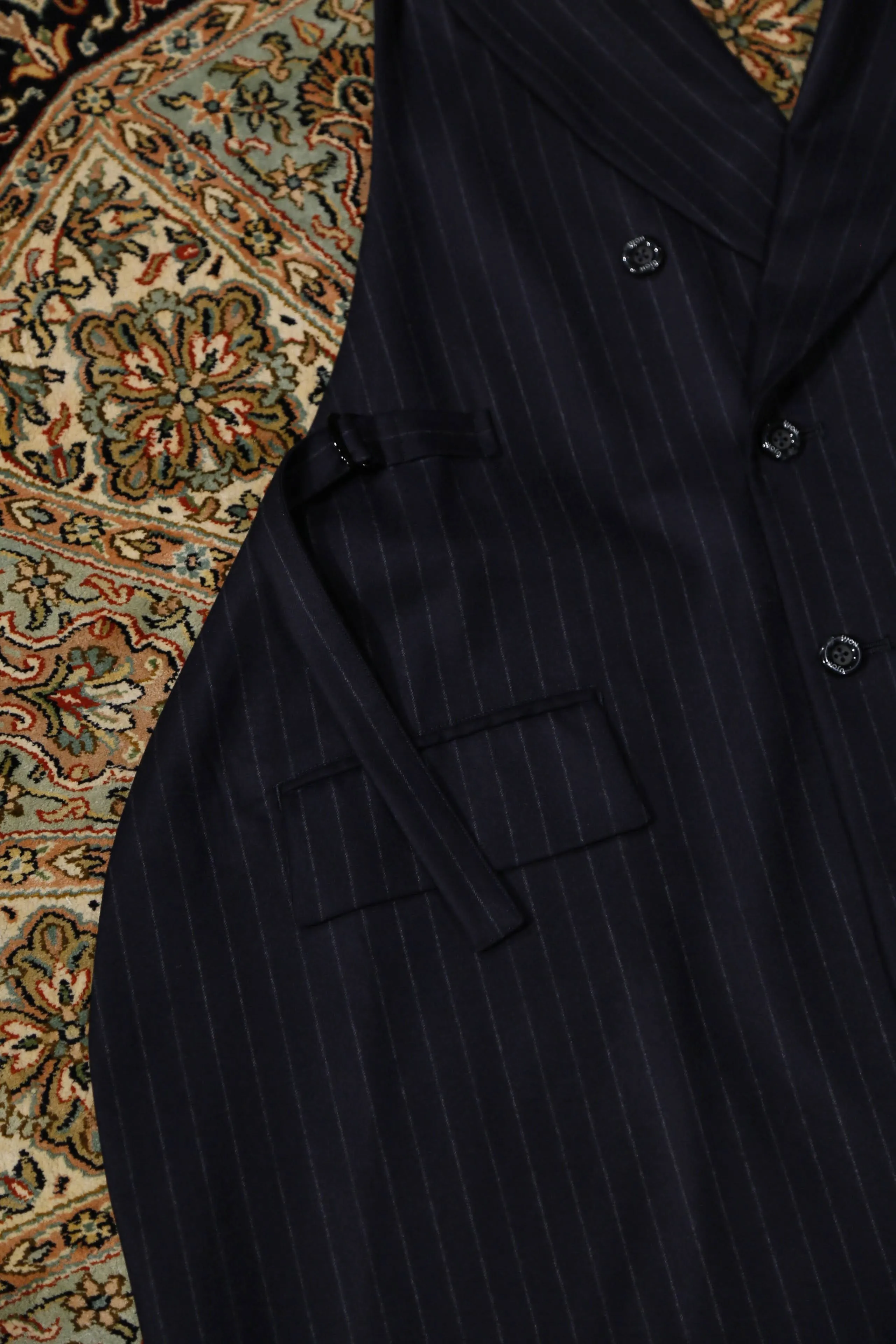 UJOH Tailored Flare Vest (NAVY)