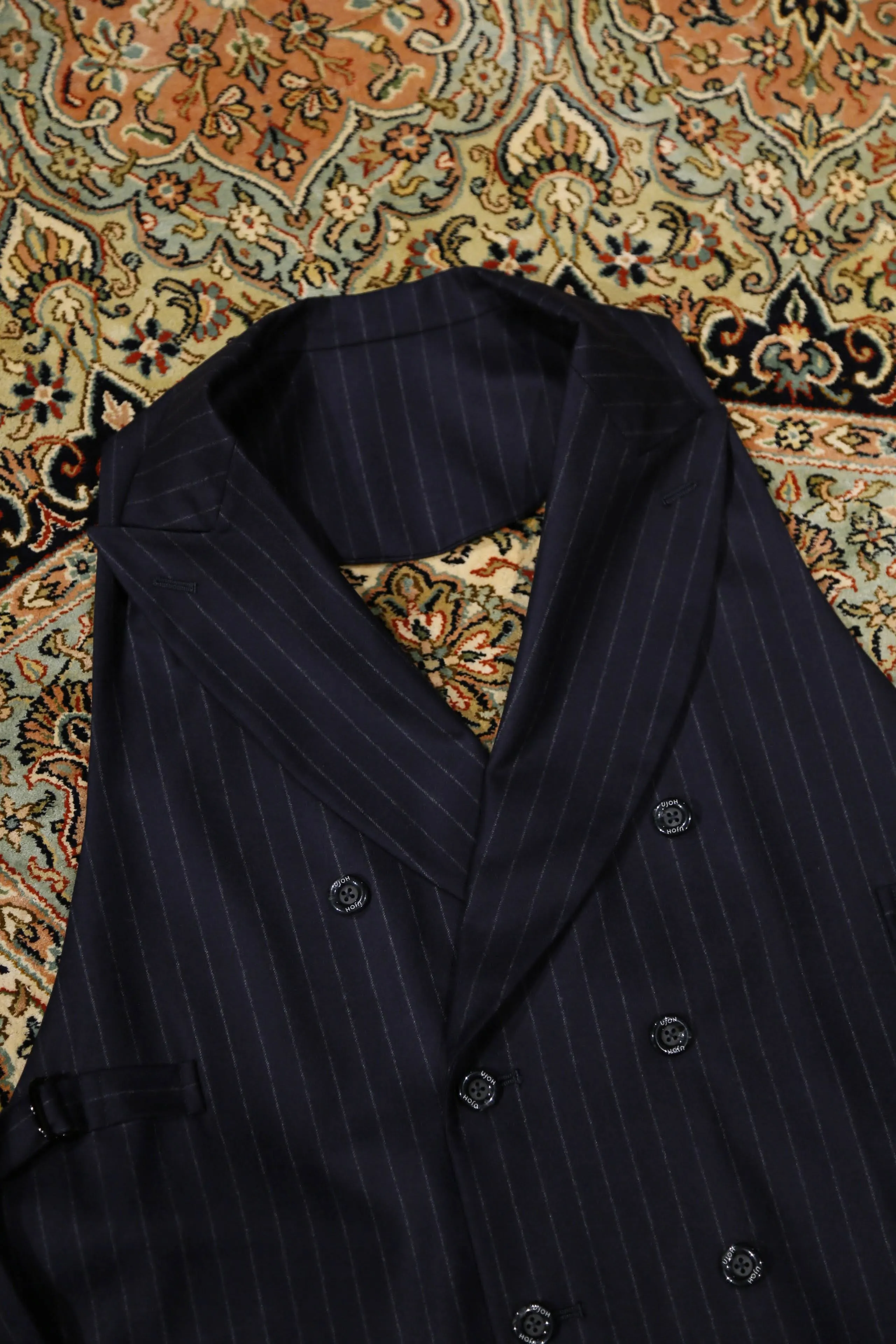 UJOH Tailored Flare Vest (NAVY)